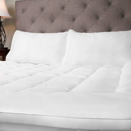 Hypoallergenic Polyester Down Alternative Fiber Bed Mattress Topper - All Bed