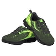 thumbnail image 4 of Chririnla Green Fire Flame Shoes for Boys Little Kid Cool Lightweight Sneakers Size 10.5 Non-slip Athletic Sport Shoes Mesh Running Shoe with EVA Sole, 4 of 7