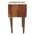 thumbnail image 2 of SAFAVIEH Marion 1-Drawer Nightstand Walnut / White, 2 of 12