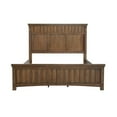 thumbnail image 2 of Seneca Queen Wood Panel Bed in Brown Finish by Samuel Lawrence Furniture, 2 of 8