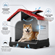 thumbnail image 5 of Casa Para Perro Q Perrón Raza Grande Térmica Impermeable con Ventilación Piso Elevado, Fácil de Limpiar y Armar, 5 of 5