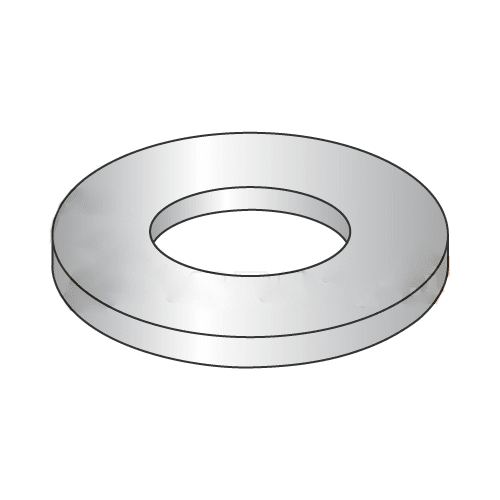 M24 Flat Washers / 188 Stainless Steel / DIN125A (Quantity 250 pcs)