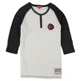 thumbnail image 1 of Mitchell & Ness Womens NBA Henley Shirt, Multicoloured, Small, 1 of 2