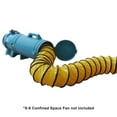 thumbnail image 4 of XPOWER 8DHC25 Extra Flexible 8" Diameter 25 Ft Ventilation PVC Duct Hose with Carrier, 4 of 5