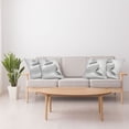 thumbnail image 3 of Ambesonne White Throw Pillow Cover 4 Pack, Shell Shaped, 16", White, 3 of 5