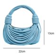 thumbnail image 2 of platinum Bolsos personalizados con diseño de cordón de espagueti para mujer, bolsos cruzados de un solo hombro de moda, 2 of 5
