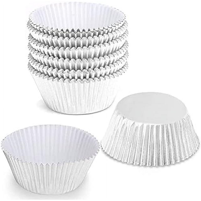 HLONK Gold Foil Muffin Cupcake Liners/Baking Cups Size 100-Count