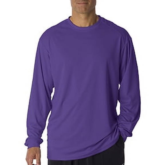 Badger B-Core Long Sleeve T-Shirt Size 4XL Color Purples