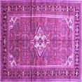 thumbnail image 1 of Ahgly Company Indoor Square Persian Purple Traditional Area Rugs, 8' Square, 1 of 4