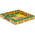 thumbnail image 6 of Nagina International Yellow Sunset Palm Tree Printed Stylish Kitchen Trays | Serving Kitchen Platters | Carry Snacks & Breakfast Food | Authentic Minimal Finish, 6 of 6