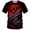 Black, variant on 3D Cobra Snake T Shirt Serpent Graphic Tee Yin Yang Style All Over Print Shirt for Men Women Streetwear Fashion