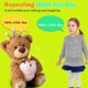 thumbnail image 2 of Musical Happy Birthday Teddy Bear with Glowing Cupcake, Animated Plush Toy Singing Dancing Talking Plush Bear Repeating, 2 of 4