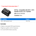 thumbnail image 2 of Pan - Compatible with 2010 - 2015 Hyundai Tucson 2.4L 4-Cylinder 2011 2012 2013 2014, 2 of 2