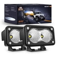 thumbnail image 1 of Luz de inundación LED Nilight para motocicleta, 3 pulgadas, 1160 LM, 2 unidades, 1 of 9