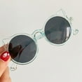 thumbnail image 2 of ZACPNCV Kids Sunglasses Baby Girls Lovely Cute Kitty Toddlers Sunglasses Party Birthday Gifts for Girls Boys Blue Free Size, 2 of 4