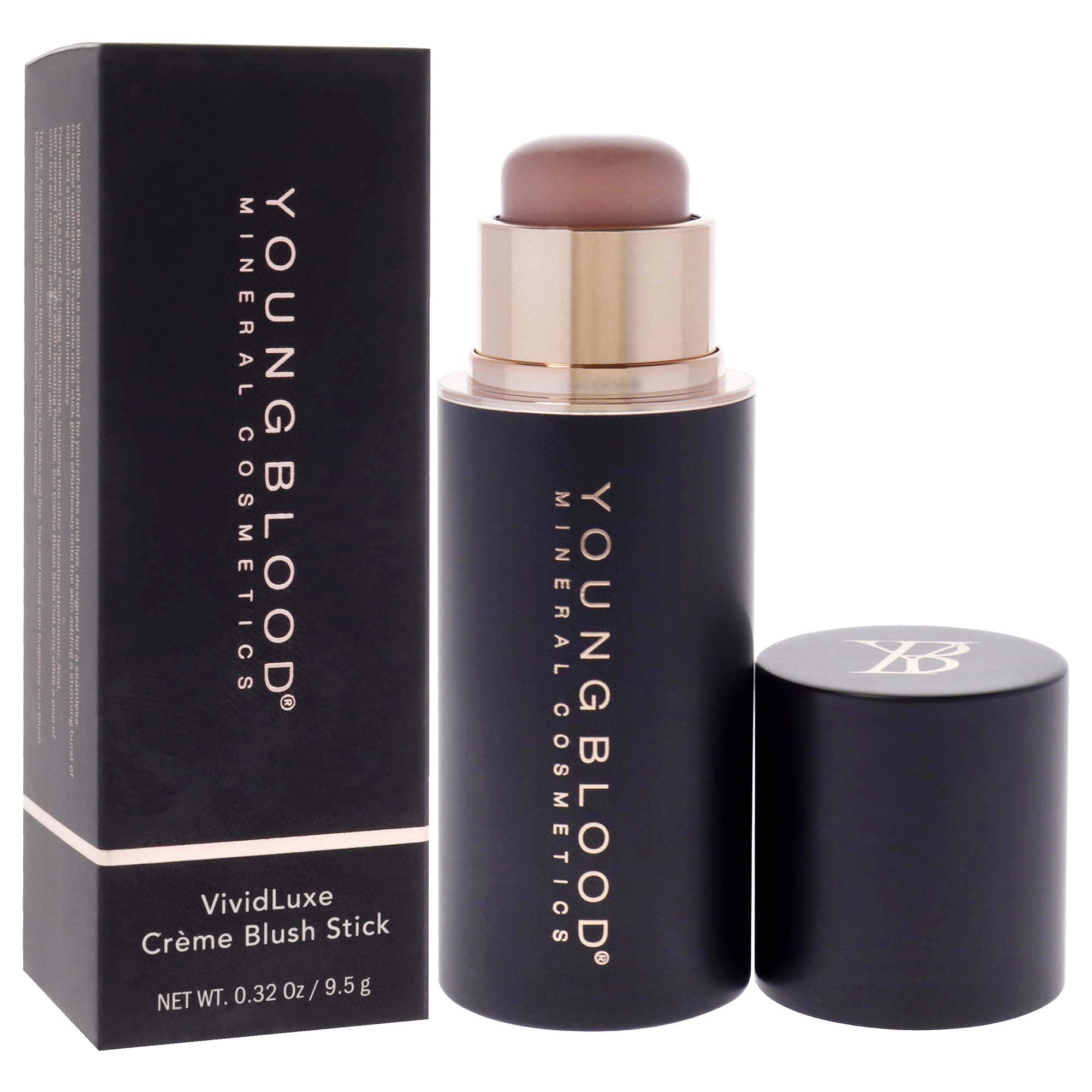 Vivid Luxe Creme-Rouge-Stick „Creme Brulee“ – 9 Ml, Cremige Textur, Für Wangen & Lippen, Leicht Aufzubauen