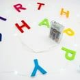 thumbnail image 3 of Brightz LED Happy Birthday String Lights, 8 Ft, Felt Banner Party Decoration, 3 of 6