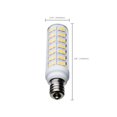 thumbnail image 2 of Satco 6.5 Watt T6 LED - Clear Finish - E12 Base - 5000K - 120 Volt, 2 of 8