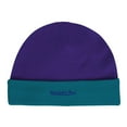 thumbnail image 5 of Infant Mitchell & Ness Purple/Teal Utah Jazz Hardwood Classics Bodysuits & Cuffed Knit Hat Set, 5 of 5