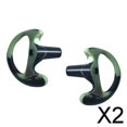 thumbnail image 1 of Paquete de 2-4 1 par de auriculares de silicona para auriculares de tubo acústico encubierto para dos vías 2 piezas, 1 of 9