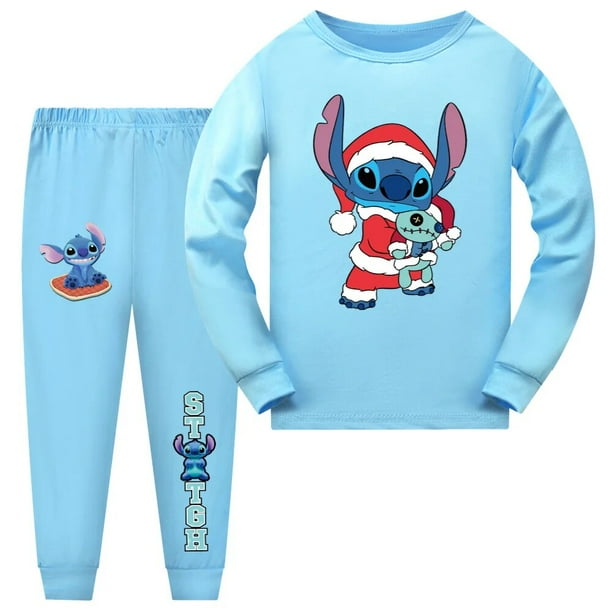 Conjuntos de pijamas de punto para niños, pijamas de seda de algodón para Navidad, ropa de dormir para bebés, ropa para niñas, camisa de manga larga, pantalones, pantalones de traje