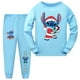 thumbnail image 1 of Conjuntos de pijamas de punto para niños, pijamas de seda de algodón para Navidad, ropa de dormir para bebés, ropa para niñas, camisa de manga larga, pantalones, pantalones de traje, 1 of 4