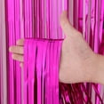 thumbnail image 2 of XIHAMA 3 Pack 3.3x8.2 Feet Gold Foil Fringe Backdrop Curtains, Tinsel Streamers Birthday Party Decorations, Fringe Backdrop for Graduation, Baby Shower, Gender Reveal, Disco Party, 2 of 7