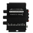 Stereo Amplifier 12V Portable Clear Sound Quality Mini Amplifier for