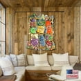 thumbnail image 4 of Shapes Whimsical Wall Art, Door Hanger by Laura Seeley | Love Family Kids Decor - 8513013-LS, 4 of 10