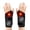 2Pcs Black, variant on Cordless Heated Wrist Massager Wrap with 3 Heating & 3 Vibration Modes, Wrist Hand Heating Pad Massage for Pain Relief, Rechargeable Heated Wrist Brace for Carpal Tunnel, Black