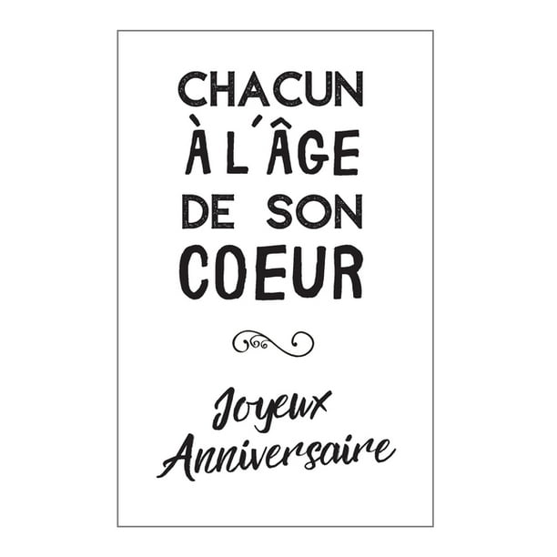 Chacun A L I Ge De Son Coeur Une Idi E Cadeau Original Pour