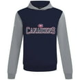 thumbnail image 2 of Men's Levelwear  Navy/Gray Montreal Canadiens Ultimate Journey Pullover Hoodie, 2 of 3