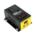 thumbnail image 2 of 220v 10000w High-power Scr Voltage  Regulator With Heat Sink Motor/fan/electric Drill Speed Controller Governor Voltage Controller, 2 of 6