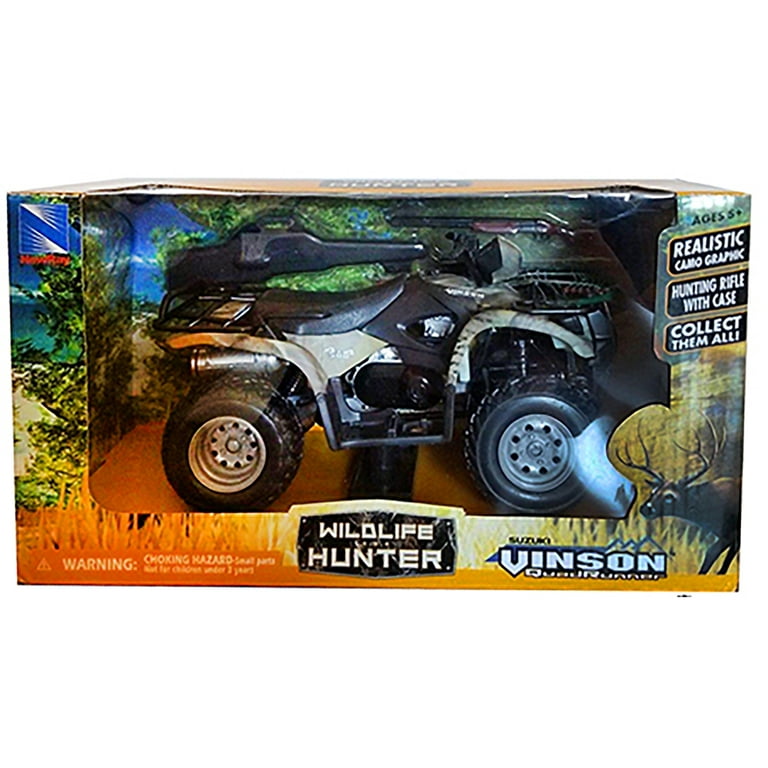 Suzuki Vinson 4x4 500 Quad Runner ATV Green 1/12 Diecast