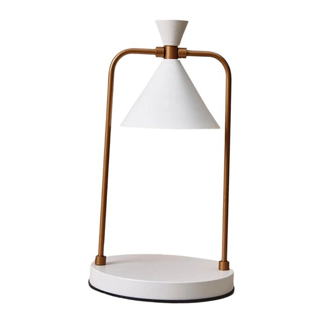 Naiovety Electric Candle Warmer Lamp Wax Melt for Living Fragrance Beside Room Home Iluminación y accesorios Blanco