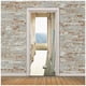 thumbnail image 3 of 2 pegatinas 3D para puerta con efecto Trompe l'Oeil, autoadhesivas, extraíbles para decoración de cocina, dormitorio, baño y pared, 3 of 5