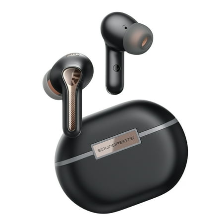 SoundPEATS Capsule3 Pro Noise Canceling Bluetooth In-Ear Earbud, Black