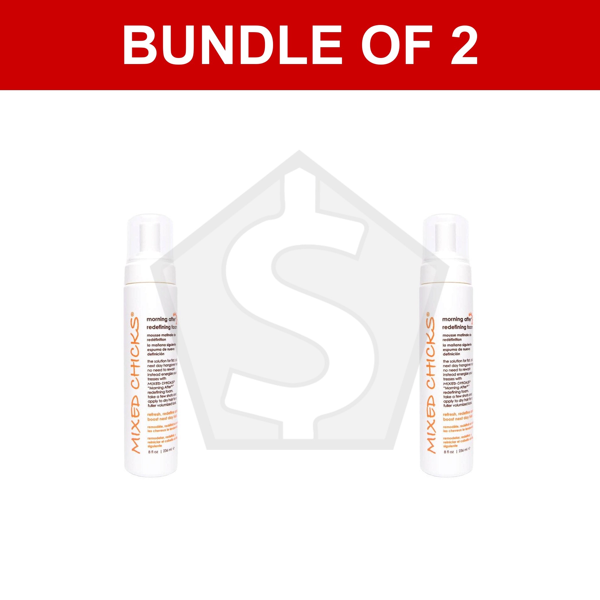 Bundle of 2 - MIXED CHICKS Morning After Redefining Foam (8oz) - Walmart.ca