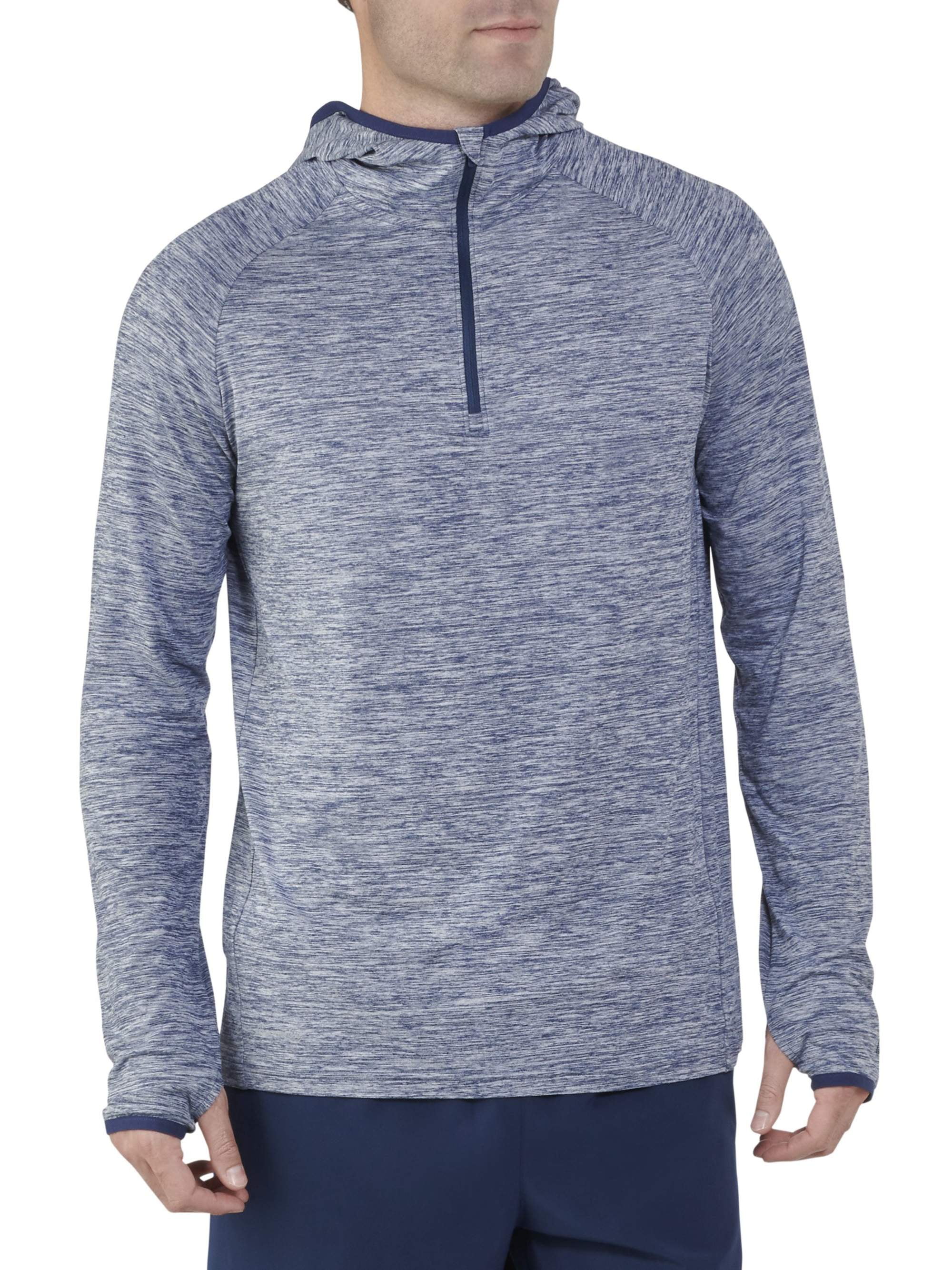 Russell Big Men's Quarter Zip Performance Hoodie - Walmart.com