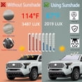 thumbnail image 3 of Pantalla parasol para parabrisas JDMCAR para Toyota Tacoma 2024-2026, 3 of 9