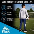 thumbnail image 6 of RBX Boys Jogger Set - 2 Piece Athletic Thermal Hoodie and Jogger Sweatpants for Boys (8-16), 6 of 7