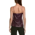 thumbnail image 2 of Anne Klein womens  V-Neck Cami, m, Purple, 2 of 2