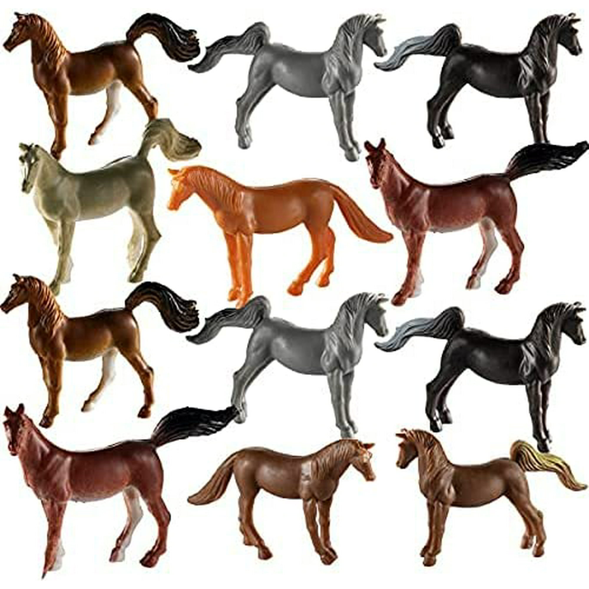 Plastic horse figures sale