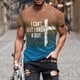 thumbnail image 4 of Playeras Deportivas Para Hombre, Camiseta Deportiva Holgada De Manga Corta De Color Liso A La Moda Para Hombre, 4 of 6