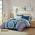thumbnail image 5 of Gracie Mills Yvonne 8-Piece Boho Medallion Comforter Set with Sheets - GRACE-8783, 5 of 5