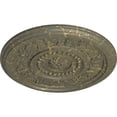 thumbnail image 3 of Ekena Millwork 16 1/8"OD x 5/8"P Marseille Ceiling Medallion (Fits Canopies up to 4 1/4"), Hand-Painted Witch Hazel Crackle, 3 of 6
