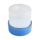 thumbnail image 4 of Luz de emergencia 2 modos de iluminación Lámpara para vehículo Redonda Compacta Intermitente para azul blanco, 4 of 9