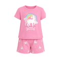 thumbnail image 1 of Pijama Simply Basic para Bebé, Playera-Short Rosa Talla 3, 2Piezas, 1 of 4