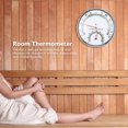 thumbnail image 2 of Sauna Thermometer Hygrometer Indoor Room Temperature Humidity Meter Sauna Accessories, 2 of 5