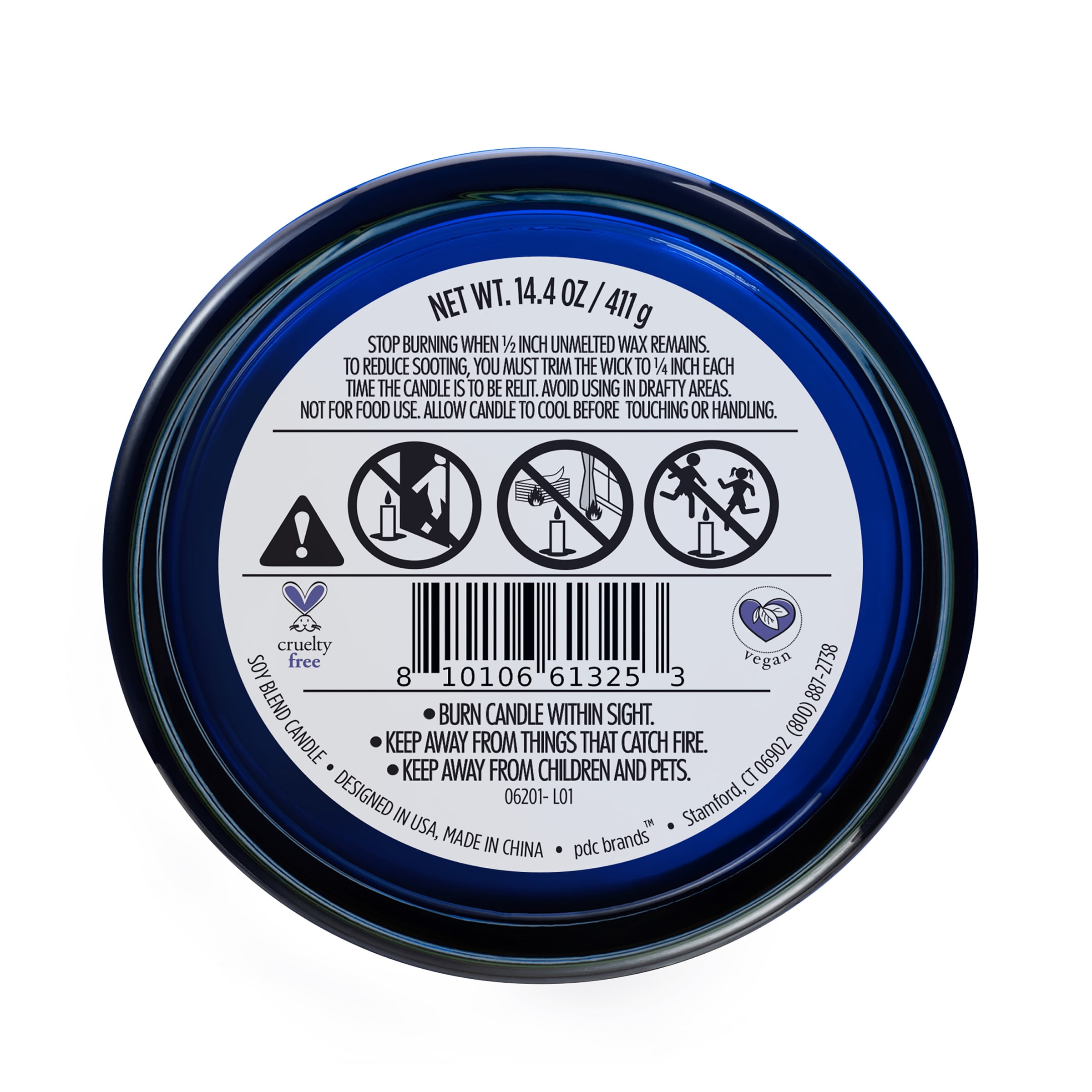 Dr Teal's Aromatherapy Sleep Wellness Candle with Lavender, Chamomile, & Sandalwood, 14.4oz